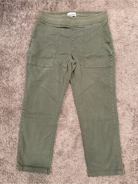 DU/ER Olive Pull On X27 Ankle Utility Pants